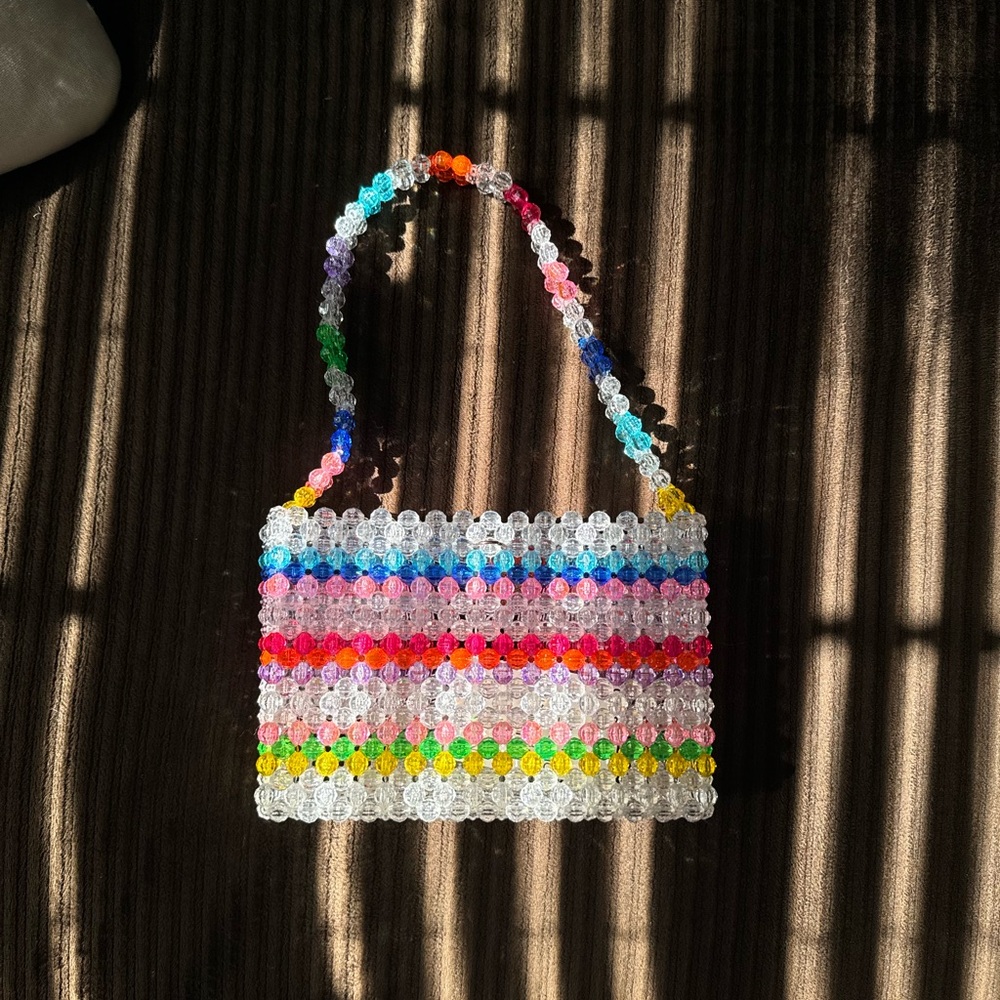 Sasha Alexandra beaded purse